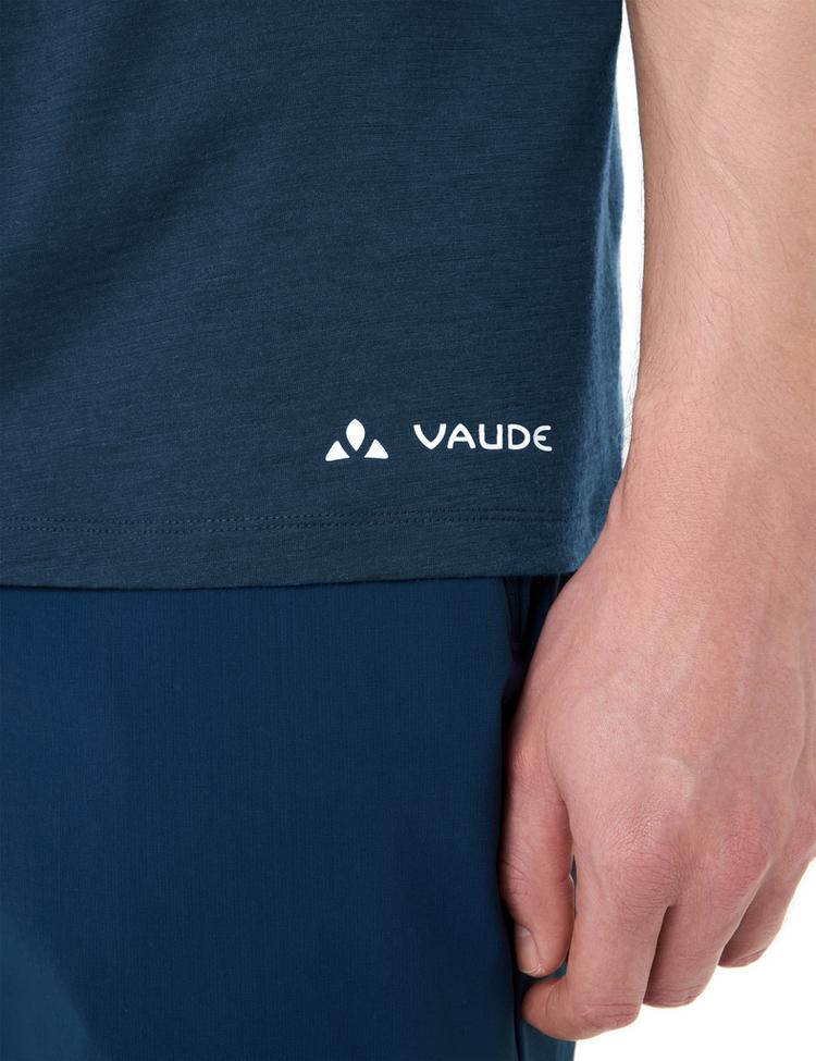 VAUDE VAUDE Men's Tekoa Wool T-Shirt T-Shirt Herren - dark sea/blue - 1 | SportScheck