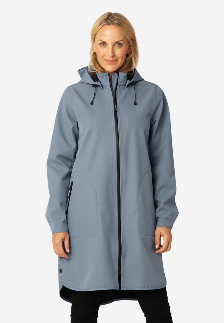 Ilse Jacobsen Ilse Jacobsen RAIN128 Softshelljacke Damen - Grey Blue - 0 | SportScheck