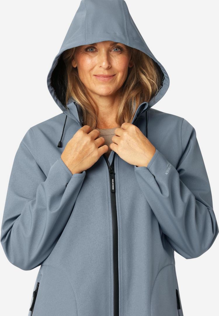 Ilse Jacobsen Ilse Jacobsen RAIN128 Softshelljacke Damen - Grey Blue - 3 | SportScheck