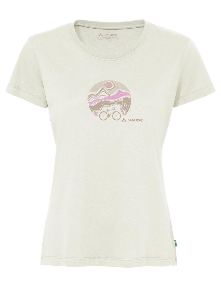 VAUDE VAUDE Women's Cyclist T-Shirt V T-Shirt Damen - offwhite - 0 | SportScheck