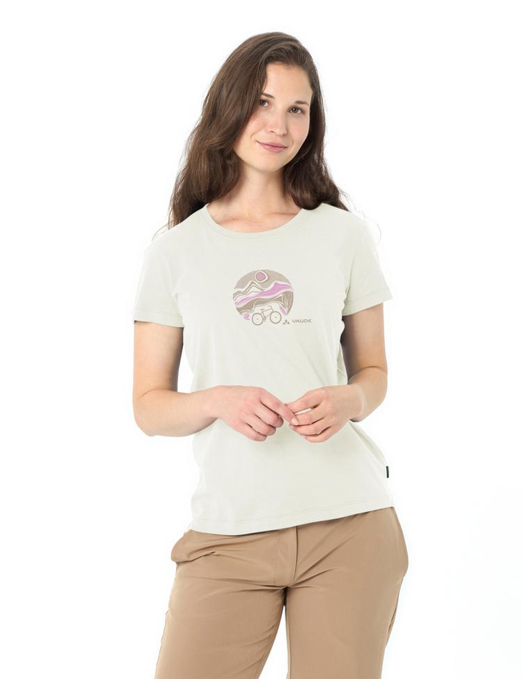 VAUDE VAUDE Women's Cyclist T-Shirt V T-Shirt Damen - offwhite - 2 | SportScheck