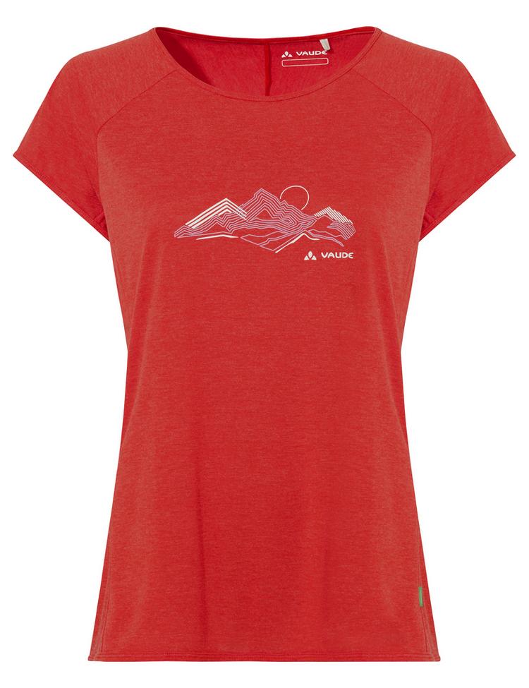 VAUDE VAUDE Women's Tekoa T-Shirt II T-Shirt Damen - lava - 0 | SportScheck