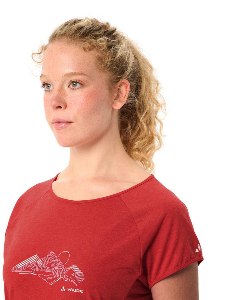 VAUDE VAUDE Women's Tekoa T-Shirt II T-Shirt Damen - lava - 1 | SportScheck
