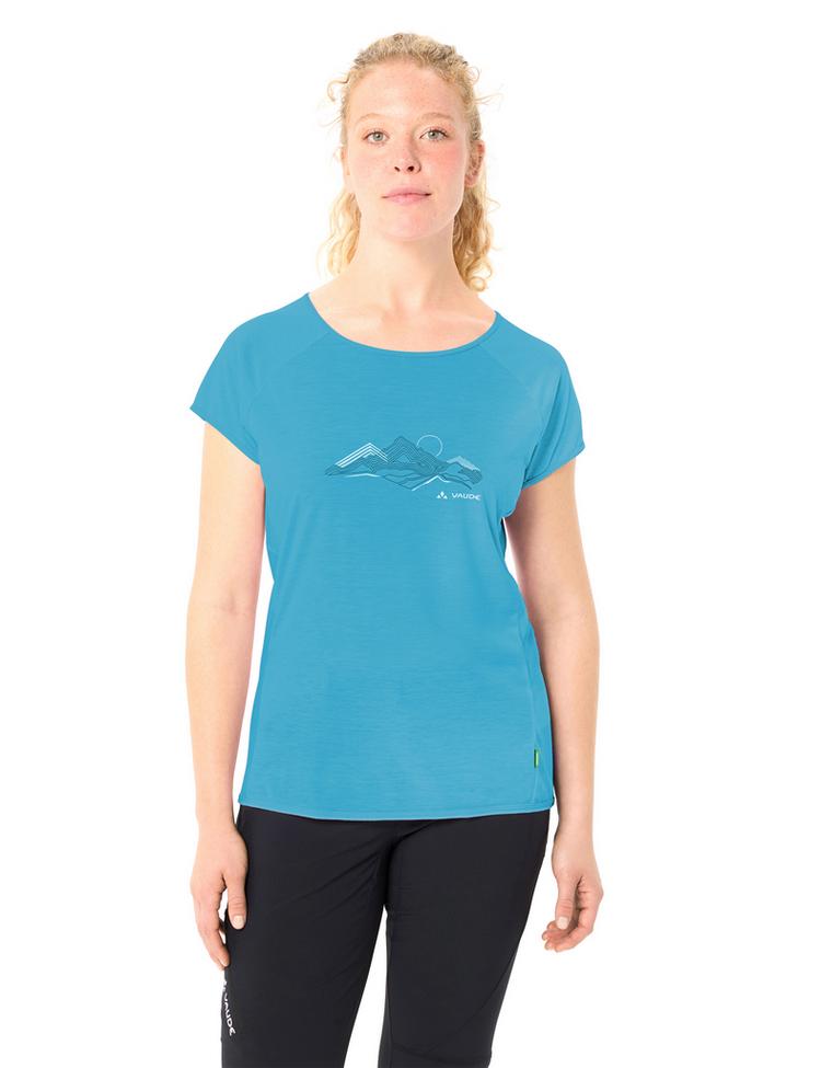 VAUDE VAUDE Women's Tekoa T-Shirt II T-Shirt Damen - aqua - 0 | SportScheck