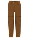VAUDE Kids ZO Pants Slim Fit Funktionshose Kinder - umbra