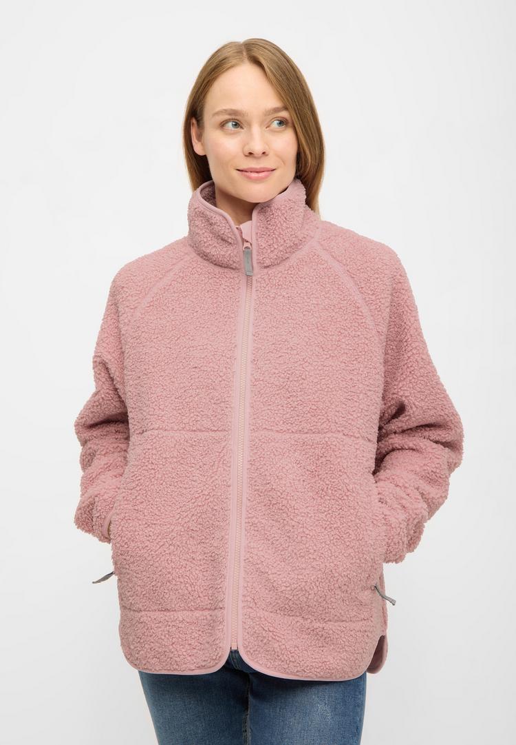 Derbe Derbe Kuschelby Fleecejacke Damen - Coral Blush - 0 | SportScheck