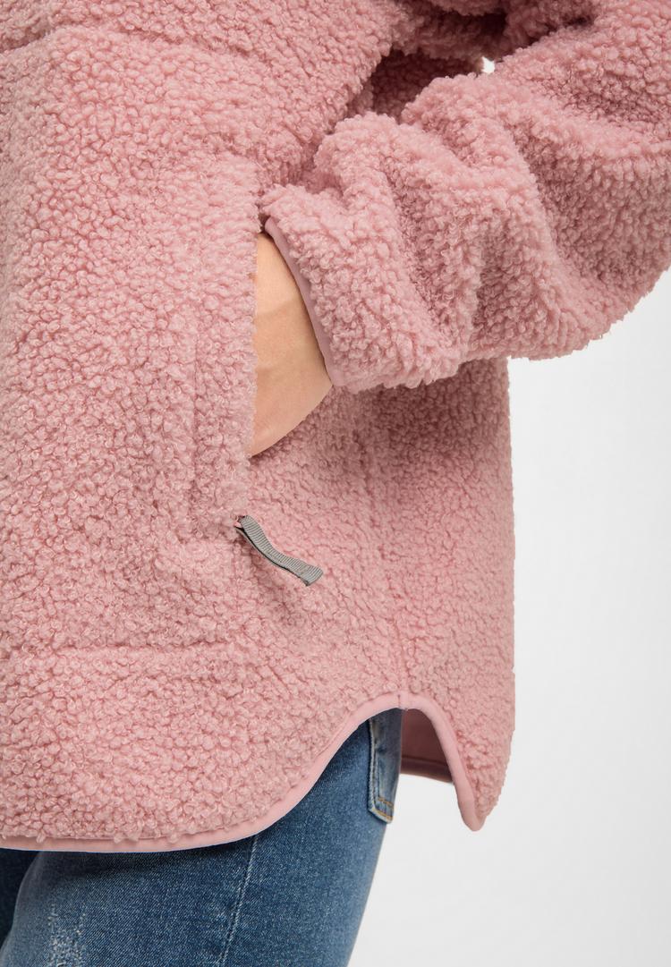 Derbe Derbe Kuschelby Fleecejacke Damen - Coral Blush - 0 | SportScheck