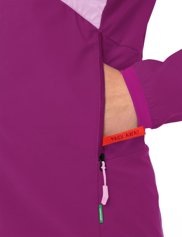 VAUDE VAUDE Women's Brenva Jacket Outdoorjacke Damen - pink orchid - 0 | SportScheck