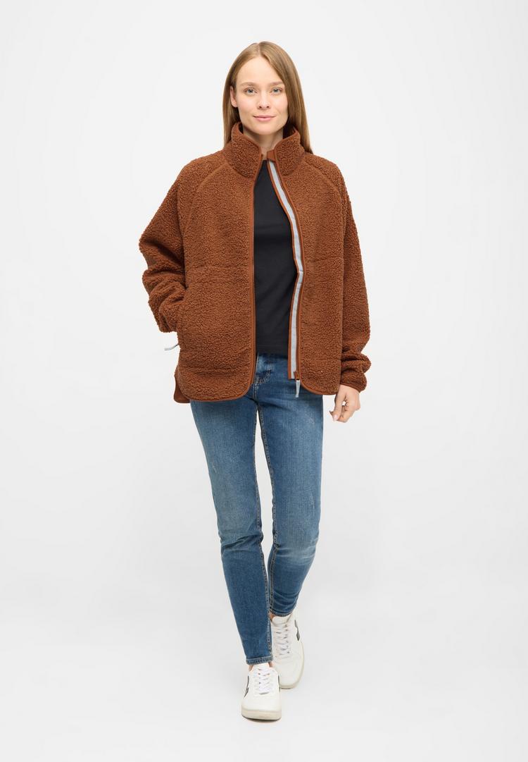 Derbe Derbe Kuschelby Fleecejacke Damen - caramel caf&egrave; - 1 | SportScheck