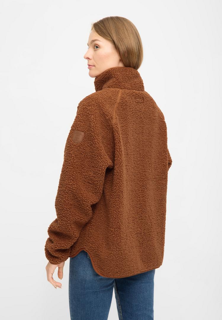Derbe Derbe Kuschelby Fleecejacke Damen - caramel caf&egrave; - 2 | SportScheck