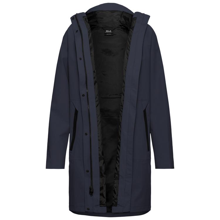 Jack Wolfskin Jack Wolfskin ONERA 2L COAT W Funktionsmantel Damen - dark navy - 3 | SportScheck