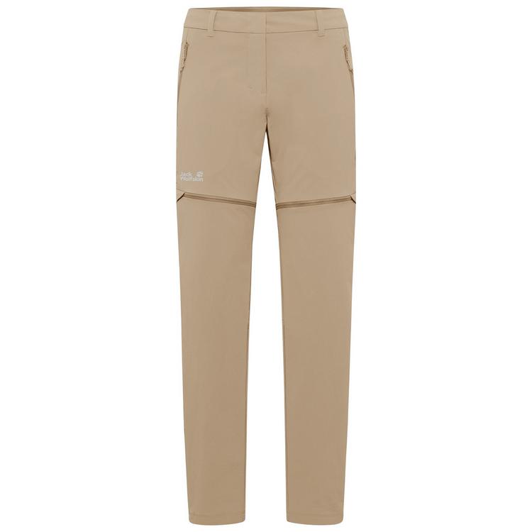 Jack Wolfskin Jack Wolfskin HIKEOUT ZIP AWAY PANTS W Funktionshose Damen - hazel wood - 0 | SportScheck