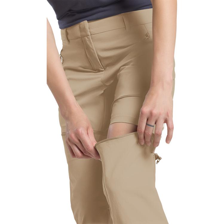 Jack Wolfskin Jack Wolfskin HIKEOUT ZIP AWAY PANTS W Funktionshose Damen - hazel wood - 0 | SportScheck
