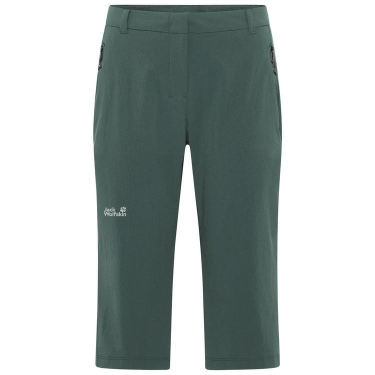 Jack Wolfskin Jack Wolfskin HIKEOUT 3/4 PANTS W Funktionshose Damen - sago palm - 0 | SportScheck