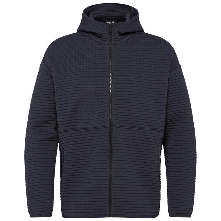Jack Wolfskin Jack Wolfskin MOGARI HOODED  FZ M Fleecejacke Herren - dark navy / dark navy - 0 | SportScheck
