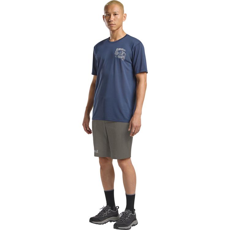 Jack Wolfskin Jack Wolfskin HIKEOUT SHORTS M Shorts Herren - flint - 2 | SportScheck