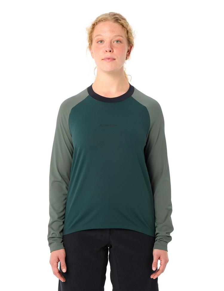 VAUDE VAUDE Women's Loamer LS Shirt T-Shirt Damen - deep pond - 0 | SportScheck