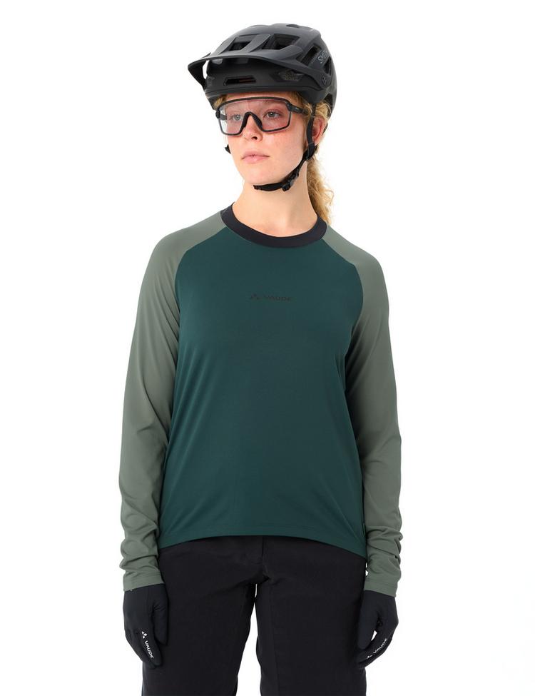 VAUDE VAUDE Women's Loamer LS Shirt T-Shirt Damen - deep pond - 2 | SportScheck