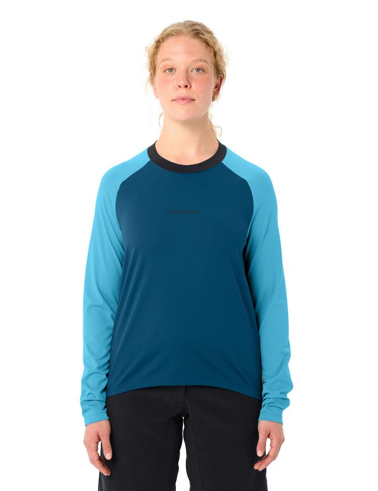 VAUDE VAUDE Women's Loamer LS Shirt T-Shirt Damen - shore blue - 0 | SportScheck