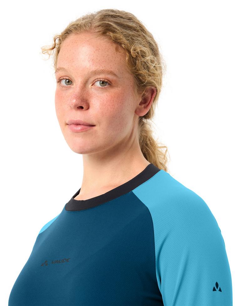 VAUDE VAUDE Women's Loamer LS Shirt T-Shirt Damen - shore blue - 1 | SportScheck