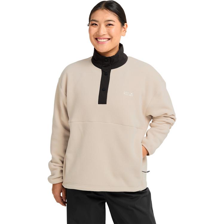 Jack Wolfskin Jack Wolfskin SUMETRO HZ W Fleecepullover Damen - oyster - 0 | SportScheck