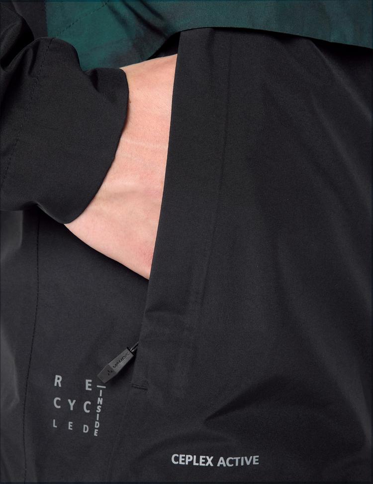 VAUDE VAUDE Men's Loamer Rain Jacket Fahrradjacke Herren - deep pond - 0 | SportScheck