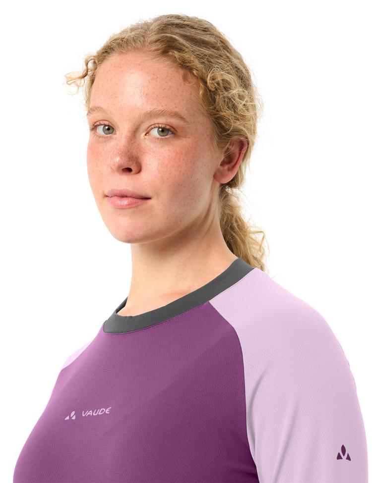 VAUDE VAUDE Women's Loamer LS Shirt T-Shirt Damen - magenta - 1 | SportScheck