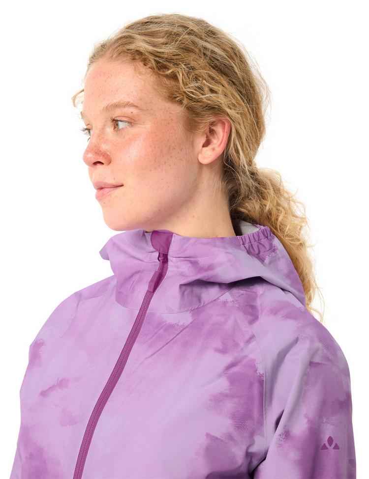 VAUDE VAUDE Women's Loamer Rain Jacket Fahrradjacke Damen - raspberry - 1 | SportScheck