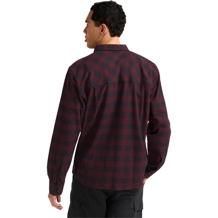 Jack Wolfskin Jack Wolfskin LITE FLANNEL SHIRT M Langarmhemd Herren - CHECK amaranth - 1 | SportScheck