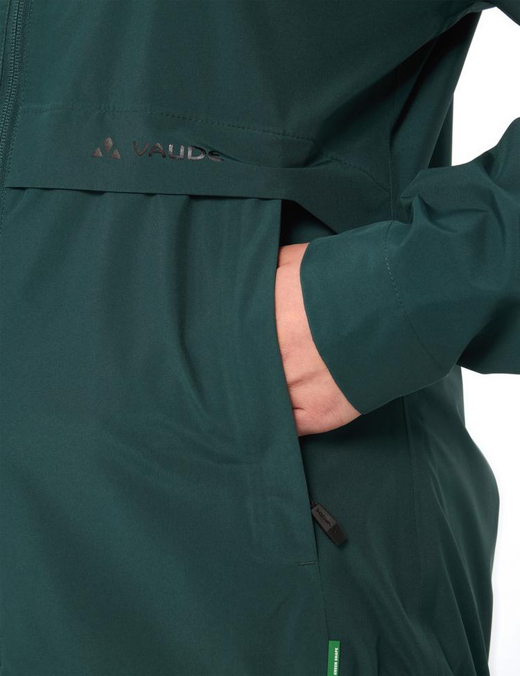 VAUDE VAUDE Women's Loamer Rain Jacket Fahrradjacke Damen - deep pond - 0 | SportScheck