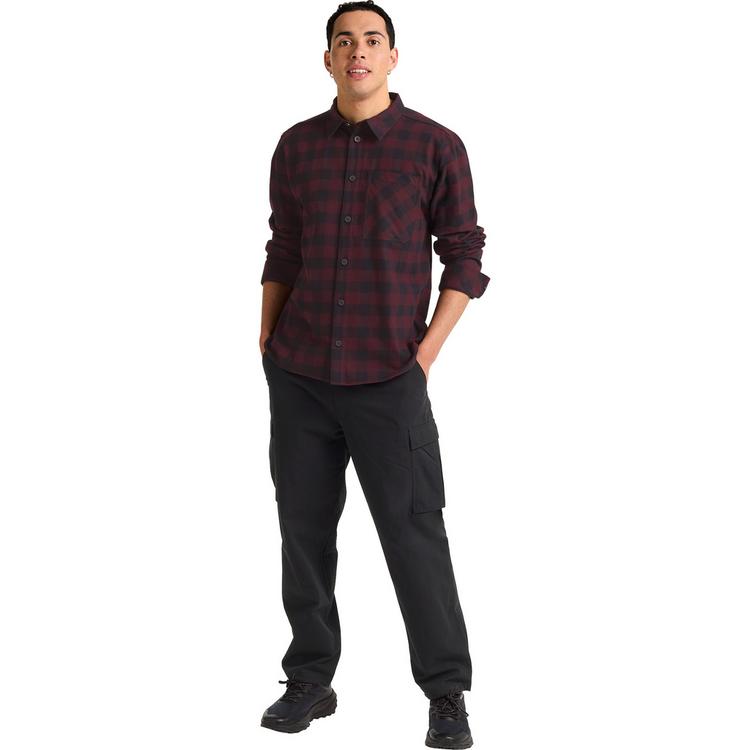 Jack Wolfskin Jack Wolfskin LITE FLANNEL SHIRT M Langarmhemd Herren - CHECK amaranth - 2 | SportScheck