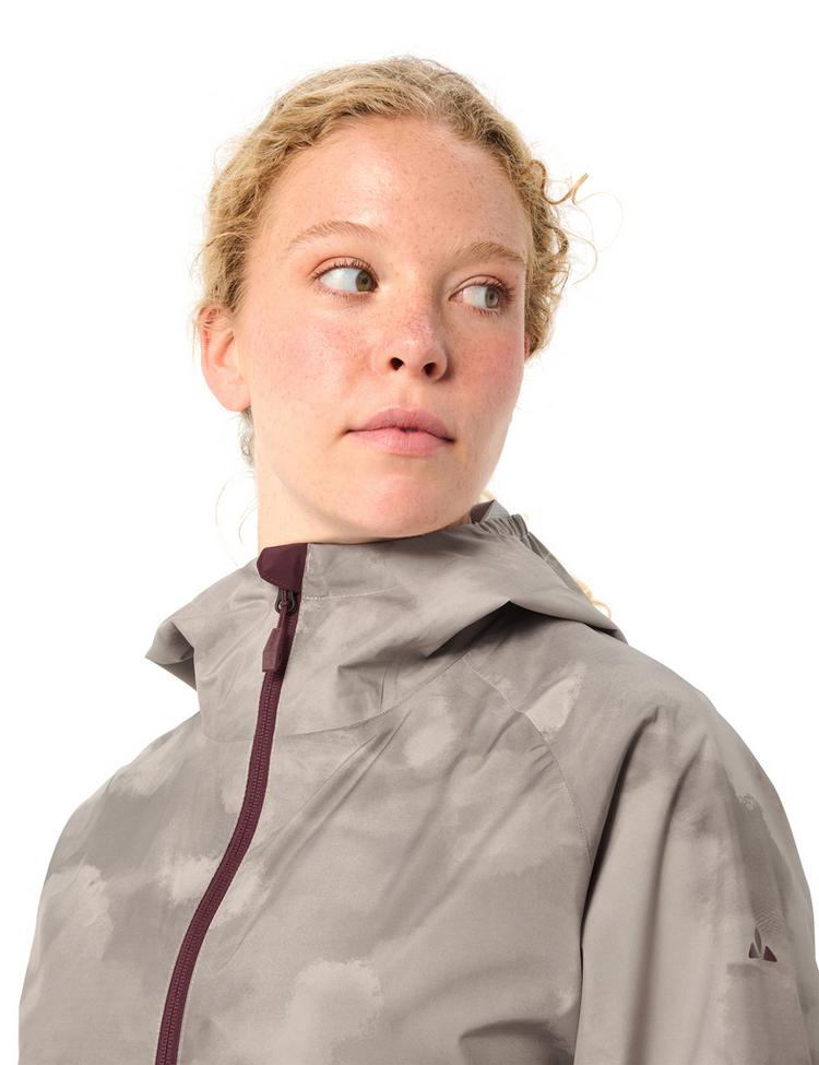 VAUDE VAUDE Women's Loamer Rain Jacket Fahrradjacke Damen - linen - 1 | SportScheck
