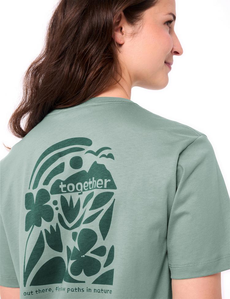 VAUDE VAUDE Women's Spirit T-Shirt II T-Shirt Damen - dusty fern - 0 | SportScheck