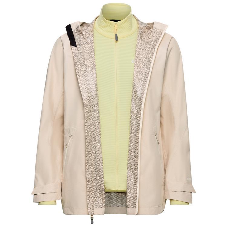 Jack Wolfskin Jack Wolfskin LITESTRIDE 3IN1 JKT W Funktionsjacke Damen - oyster - 0 | SportScheck