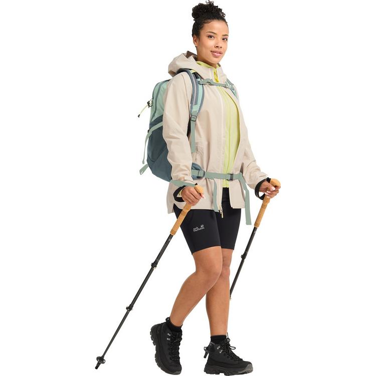 Jack Wolfskin Jack Wolfskin LITESTRIDE 3IN1 JKT W Funktionsjacke Damen - oyster - 2 | SportScheck