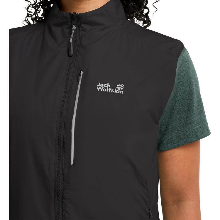Jack Wolfskin Jack Wolfskin TRAIL LIGHT INS 2IN1 VEST W Outdoorweste Damen - black - 0 | SportScheck