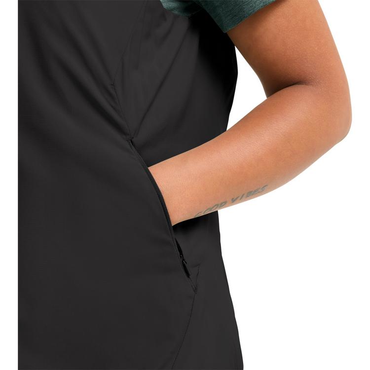 Jack Wolfskin Jack Wolfskin TRAIL LIGHT INS 2IN1 VEST W Outdoorweste Damen - black - 1 | SportScheck