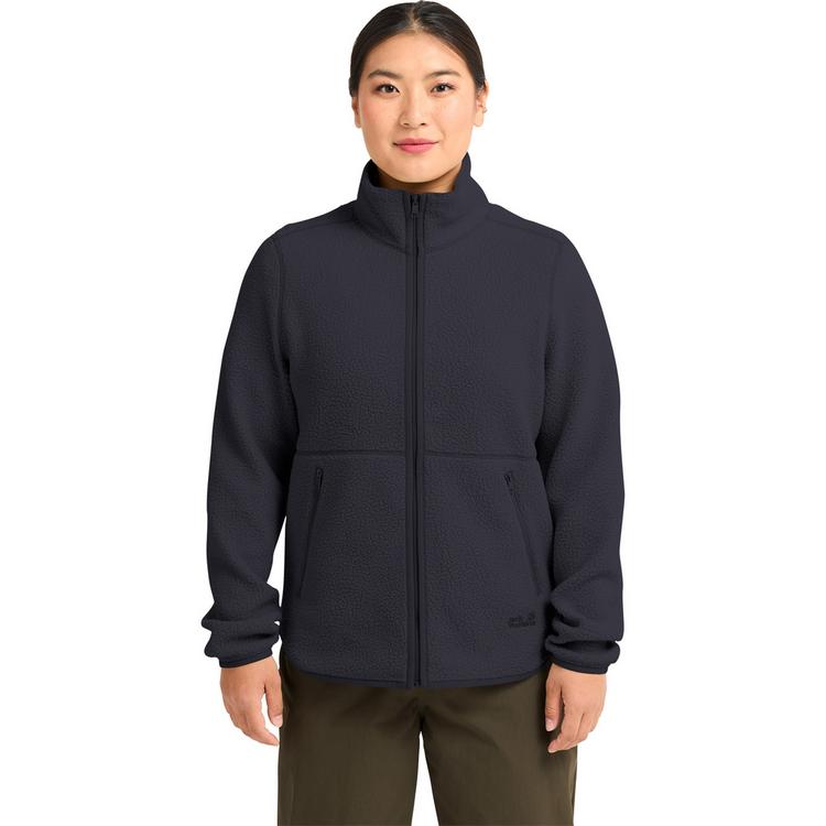 Jack Wolfskin Jack Wolfskin LITE CURL FZ W Fleecejacke Damen - dark navy - 0 | SportScheck