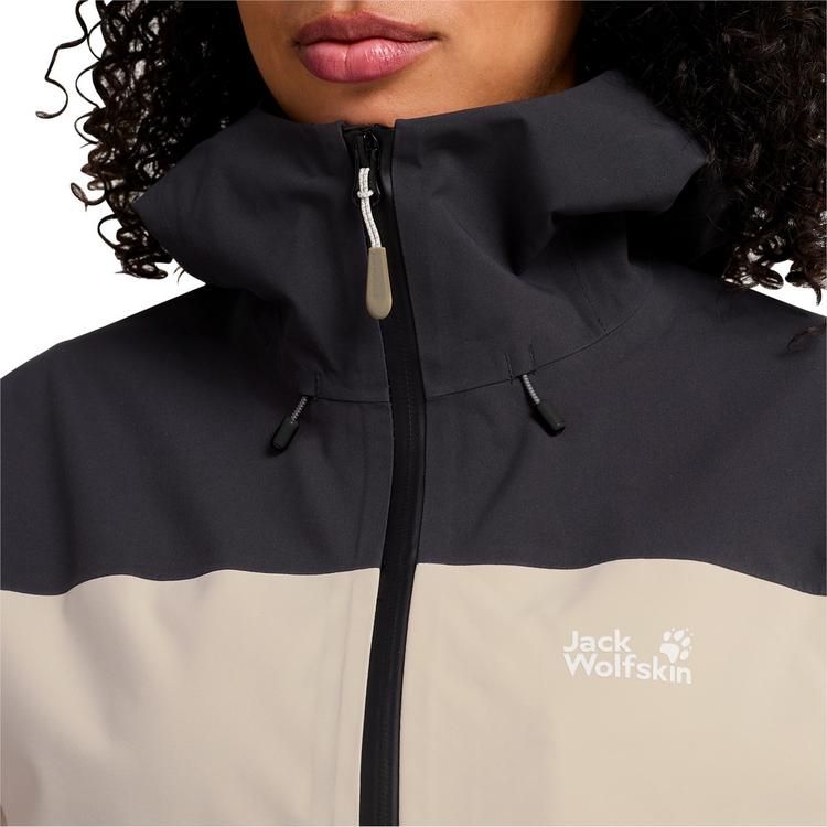 Jack Wolfskin Jack Wolfskin ROCKPAW 3L JKT W Funktionsjacke Damen - oyster - 0 | SportScheck