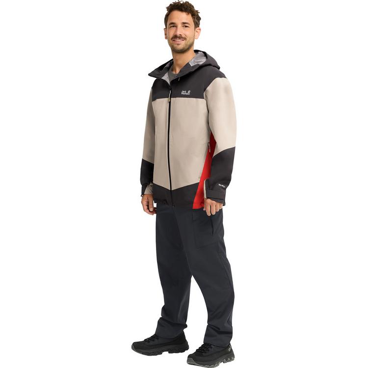 Jack Wolfskin Jack Wolfskin ROCKPAW 3L JKT M Funktionsjacke Herren - oyster - 2 | SportScheck