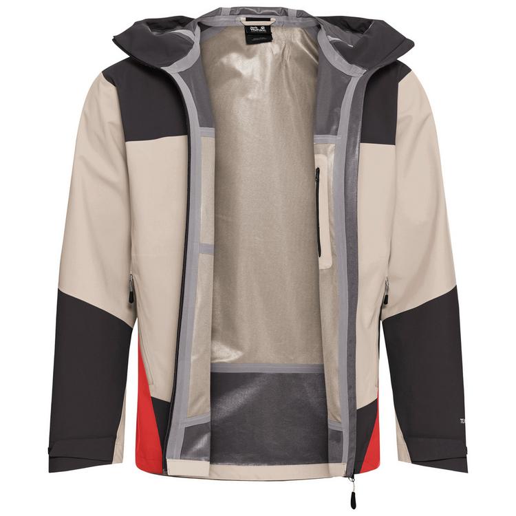 Jack Wolfskin Jack Wolfskin ROCKPAW 3L JKT M Funktionsjacke Herren - oyster - 3 | SportScheck