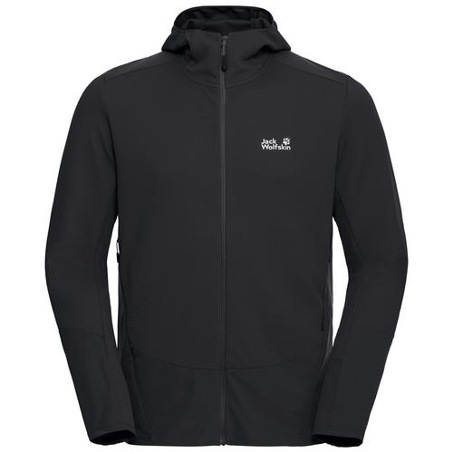 Jack Wolfskin RIDGE HIKE HOODED FZ M Funktionsjacke Herren