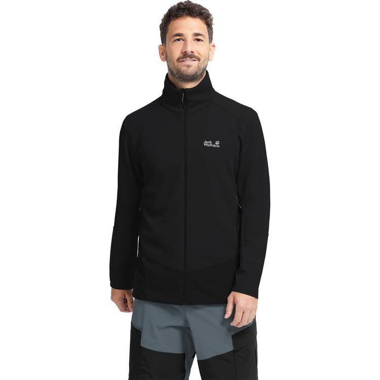 Jack Wolfskin Jack Wolfskin RIDGE HIKE FZ M Funktionsjacke Herren - black - 0 | SportScheck