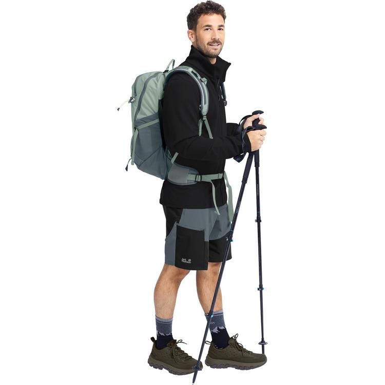 Jack Wolfskin Jack Wolfskin RIDGE HIKE FZ M Funktionsjacke Herren - black - 2 | SportScheck