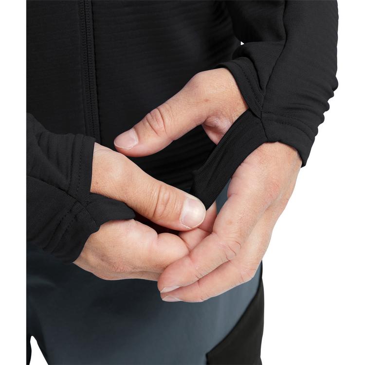 Jack Wolfskin Jack Wolfskin LITESTRIDE HOODED FZ M Funktionsjacke Herren - black - 2 | SportScheck