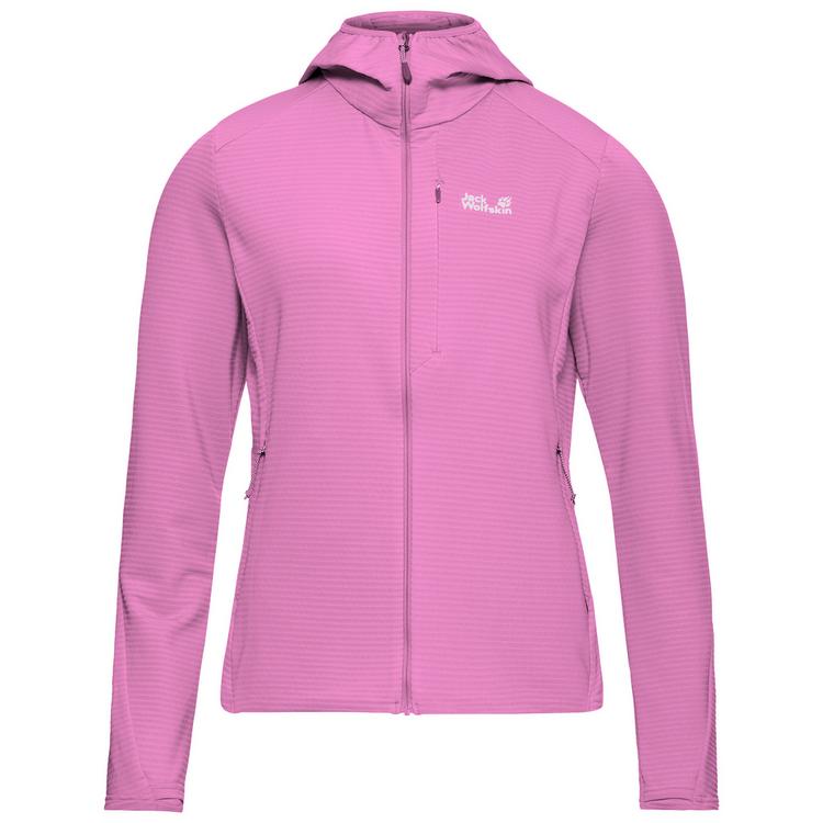 Jack Wolfskin Jack Wolfskin LITESTRIDE HOODED FZ W Funktionsjacke Damen - foxglove - 0 | SportScheck