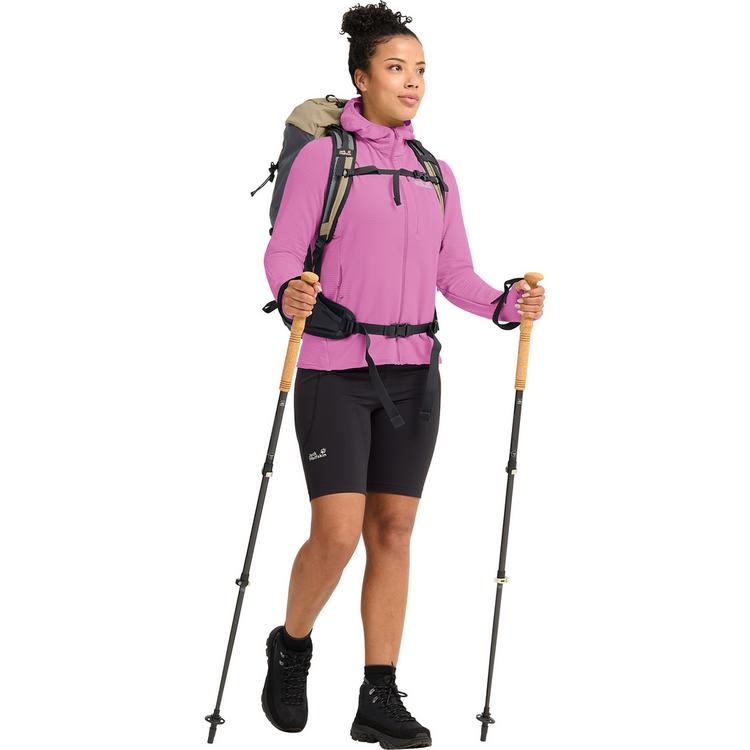 Jack Wolfskin Jack Wolfskin LITESTRIDE HOODED FZ W Funktionsjacke Damen - foxglove - 2 | SportScheck