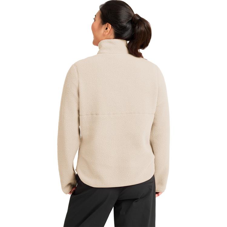 Jack Wolfskin Jack Wolfskin LITE CURL HZ W Fleecepullover Damen - oyster - 1 | SportScheck