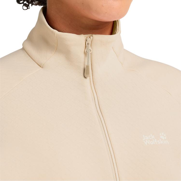 Jack Wolfskin Jack Wolfskin ASTROTRAIL FZ W Funktionsjacke Damen - oyster - 0 | SportScheck