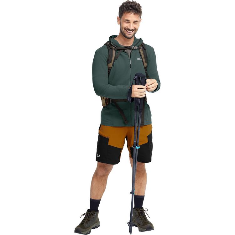 Jack Wolfskin Jack Wolfskin RIDGE HIKE HOODED FZ M Funktionsjacke Herren - sago palm - 2 | SportScheck